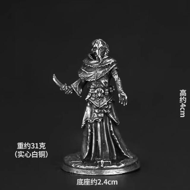 Metal Soldier Action Figure Miniature Board Game Model Desktop Ornament Collection Toy Gift