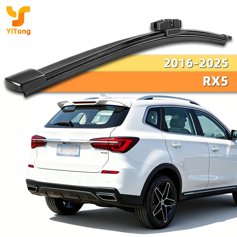 Fit For MG RX5 2016-2025 Rear Wiper Blade Natural Rubber Strip Streak Free Back Window Cleaning Durable Auto Replacement Parts