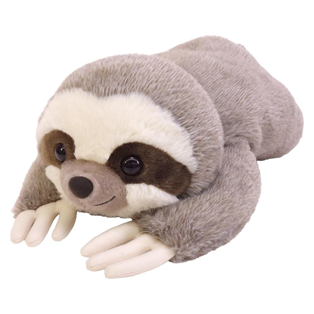 Sun Arrow Cushy Sloth Plush Toy K-9510 H15.5×W25×D57cm