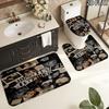 Justin Drew Bieber 3Pcs Flannel Toilet Mat Set Bathroom Rug Bath Carpet Non Slip Home Decor Toilet 3 Pcs Bathroom Textile Set