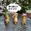 Champion Crafts Super Deal Garden Ornament Rabbit Kasuga's Cute Wind Fairy Tale Series Figurine Resin Decoration (Set of 3)