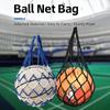 Fotbalová síťová taška Nylon Tučné úložiště Přenos jednoho míče Přenosné vybavení Venkovní sporty Fotbal Basketbal Volejbal