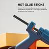 50Pcs Hot Glue Sticks Premium Thermoplastic Adhesive Glue Rods for Crafting Card Making Christmas Decor DIY Handicrafts Office