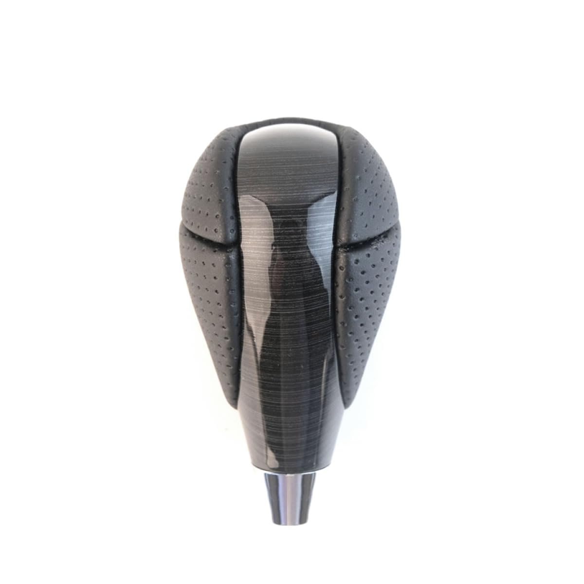 

MOTOR POWER Shift 8mm Shaft Birdseye Perforated PVC Genuine Black Wood Compatible with and Gate-Style Knob, Diameter, Wood, Leather, Screw-In Type, чёрный