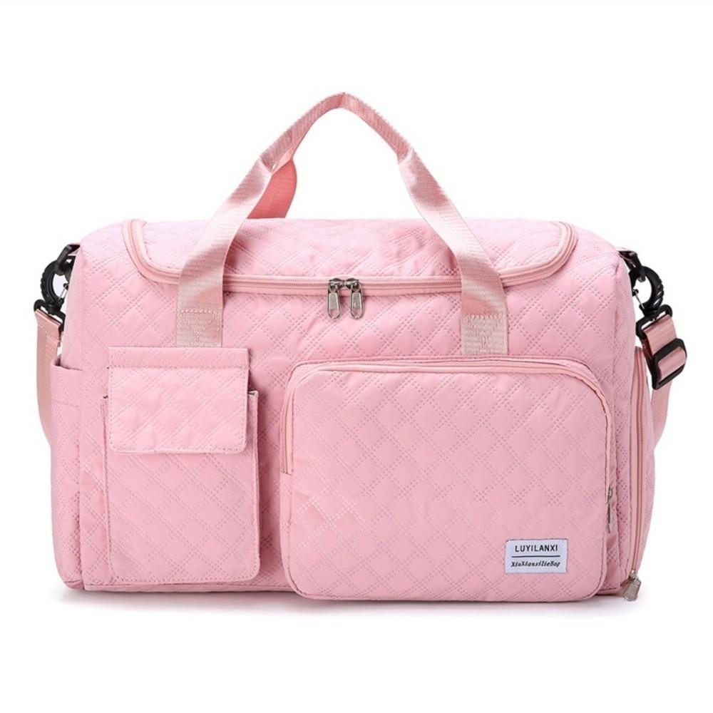 Oxford Travel Duffle Bag Quilted Sports Tote Bag Fashion Travel Handbag  Gym