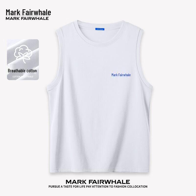 Мужская дышащая хлопковая спортивная майка Mark Fairwhale 5XL