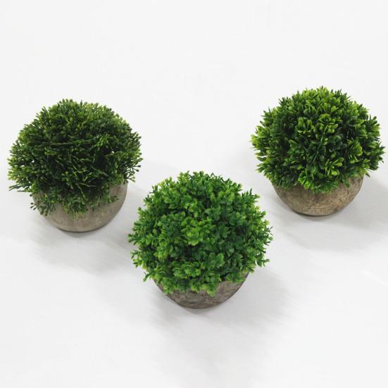 Umělý květináč rostlina tráva papírová buničina květináč Bonsai Ornai Garden Decor Decor