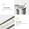Stainless Steel Outdoor Ashtray Trash Can