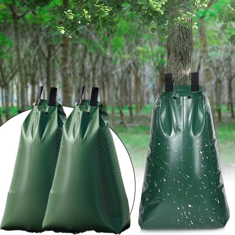 Watering Bag 2 Pack Large Outdoor Tree Diaper Plant Care Products Irrigation Accessories Garden Irrigation System For Deep Root