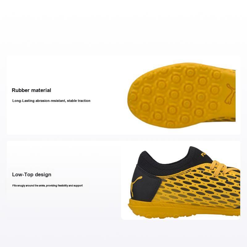 Детские футбольные бутсы Puma Future 5.4 TT Детские кроссовки Черный Желтый 105813-03 28