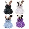 3D Printed Dress Shape Pen Holder, Cute Desk Organizer for Makeup Brushes Stationery, Creative Home Office Decor