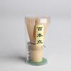 Tea utensils 100-prong whisk bamboo matcha traditional craft (1PCS) White color material recommended beginners reusable whisk.