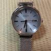 Used CASIO SHEEN Watch Silver Mesh Belt