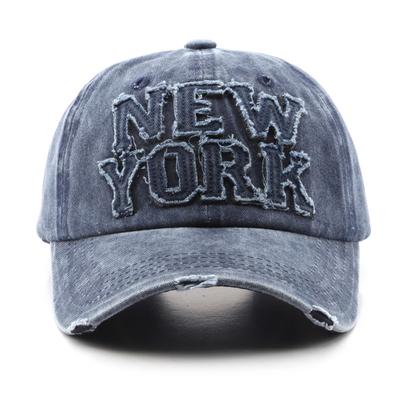 Hat Outdoor Sports Casual Bent Baseball Cap Alphabet Patch Fashion Personality Cap