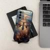 Plane Art Airplane Case For Samsung Galaxy A73,52,71,53,32,72,41,J7,22,Note,31,8,9,Soft Black Silicone Cover