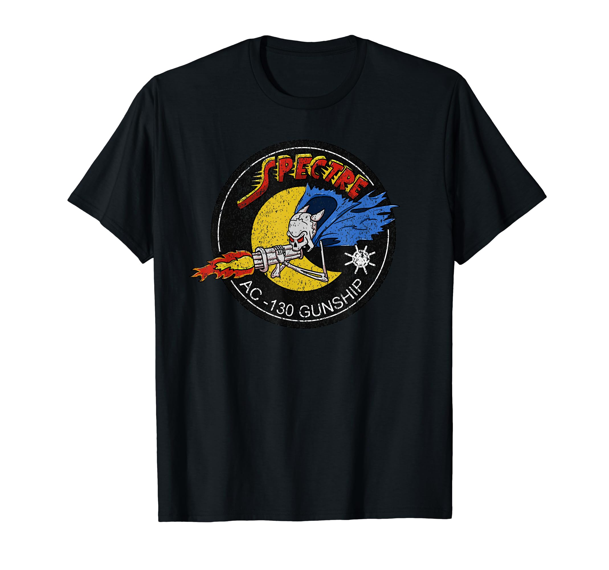 Vietnam Veteran AC-130 Gunship Ghost Air Gunner T-Shirt