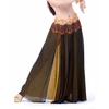 Chiffon Dancing Skirt Shining Show Costumes Fashion Belly Dance Skirt  Women