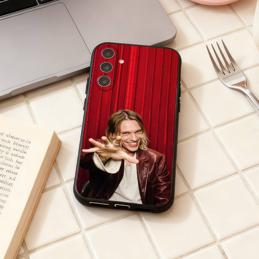 J-Jamie Campbell Bower Phone Case For Samsung Galaxy A73,A72,A71,A70,A53,A52,A51,Others Soft Black Shell