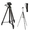 HAKUBA Aluminum 3-Section Tripod HK-836B Black Lightweight Quick Shoe Total Height 165cm Web Camera Smartphone Video Recording Storage Case
