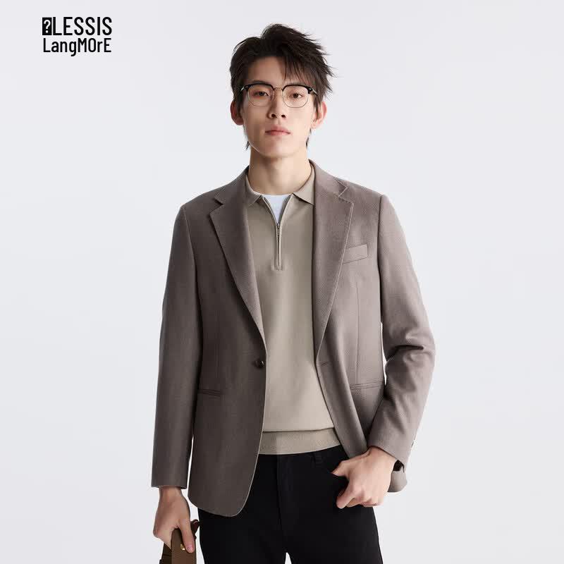 LILANZ Men s Modal Blend Slim Fit Blazer 185