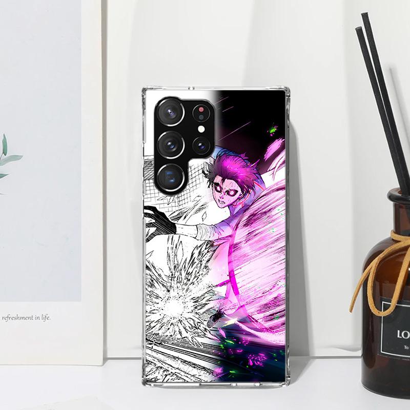 Blue Lock Football Anime Phone Case For Samsung Galaxy S26 S25 Edge S24 FE S23 S22 Ultra S21 Plus S20 + Art Fundas Back Cover Ga