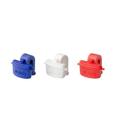 Protectors for Cocotte Prevents Lids from Scratching and Storing Product In "Tricolor (9-Pack)" Pots, [Official Japan] Z1034-424