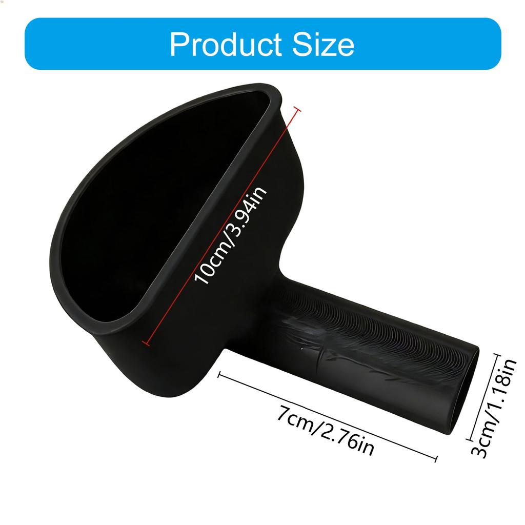 Universal Essential Motorhome Water Tank Funnel Heavy Duty Plastic Construction Seamless Connection For Various Models