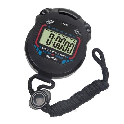 013 Chronomètre Électronique Multifonction avec Pile Bouton Chronomètre de Sport Minuteur pour la Course
