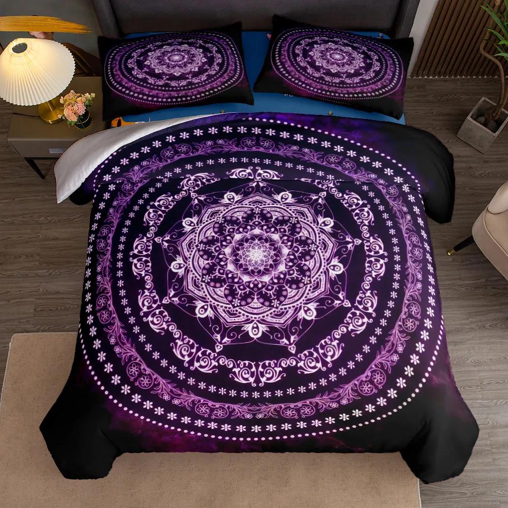 

Water Retro Flower Bedding Set King Queen Double Full Twin Single Size Linen Set without Sheet 135 200cm