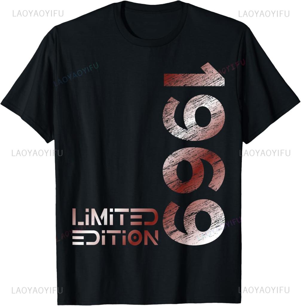 Édition Limitée 1969 56e Anniversaire Né 1969 T-Shirt Imprimé Design Original Cadeaux T-Shirts Y2k Vêtements Homme Camisas Streetwear