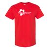 Switzerland Football Strike - Soccer Sports Short Sleeve T-Shirt - Red