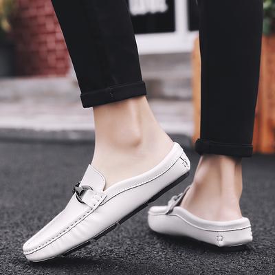 Hochwertige Echtlederschuhe Herren Slipper Schuhe Frühling Sommer Heißverkauf Mokassins Herren Flats Leichtgewichtige Fahrschuhe