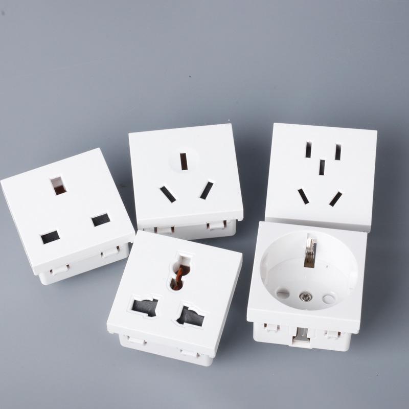 

European Standard DIY Multifunctional Type 45 AC Power Socket Module