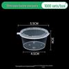 Round Disposable Sauce Cups - 25/50/100ml | Portioning & Takeaway Containers