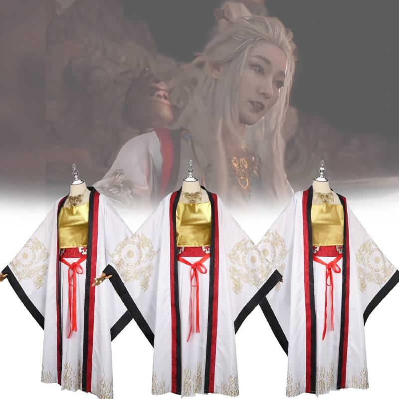 Black The Myth Wukong Cosplay Set Is The Same Costume Role Play Party Clothing