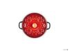 Le Creuset Disney Mickey Mouse Mini Cherry Red and Matte Black Japanese Marmite, [Official Product]