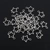 100pcs Small Star Charms Pendant Antique Silver Color Alloy Metal DIY Jewelry Making Accessories for Earrings Bracelet Necklace