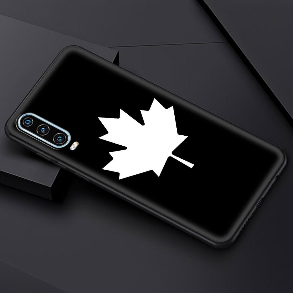 Maple Canada Flag Football For Huawei P30 Lite Phone Case For Huawei P50 Pro P20 P40 Lite E P Smart Z 2021 Y6 Y9s Y7a 2019 Cover