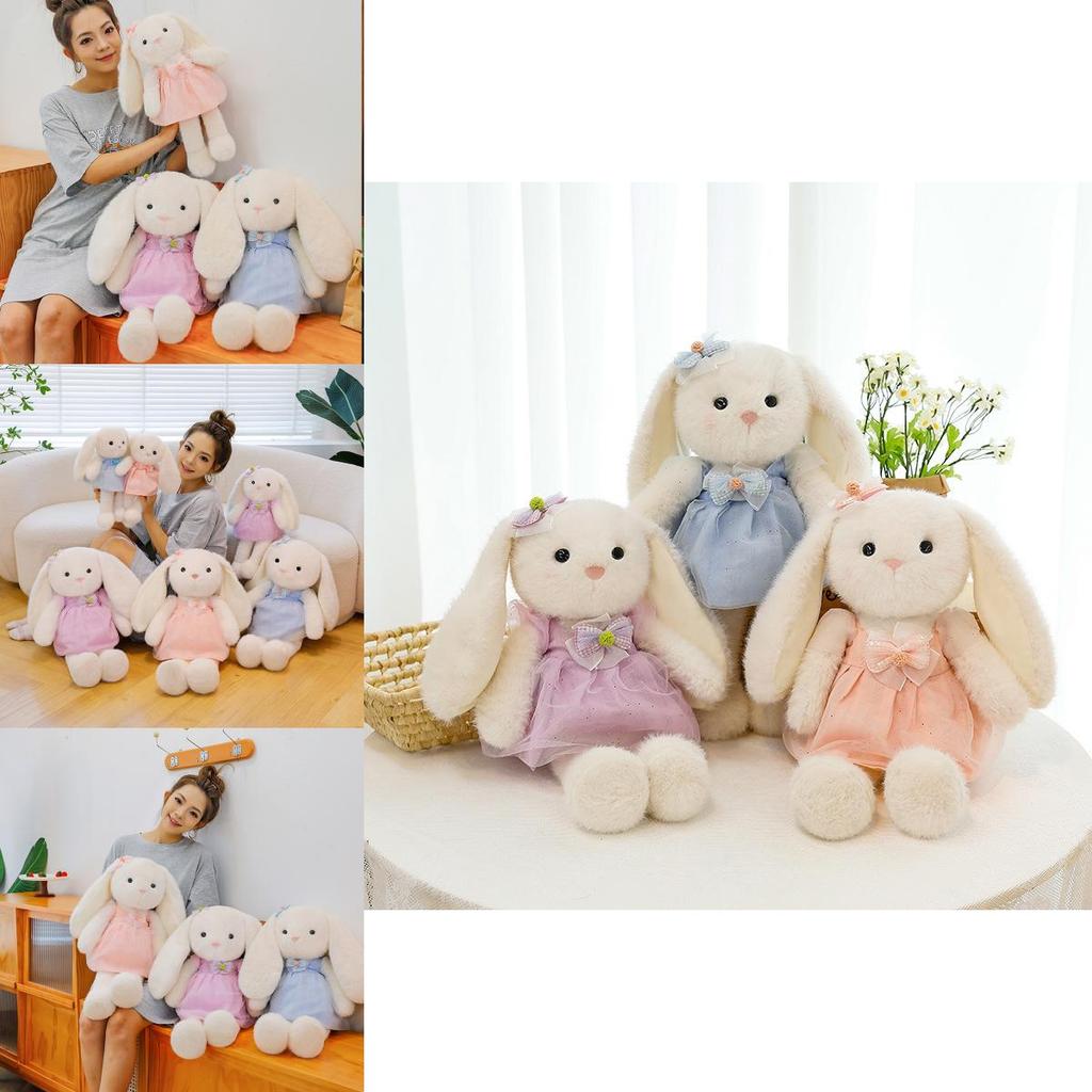 Adorable Princess Bunny Plush Toy With Cute Clothing Perfect For Kids And Gifts