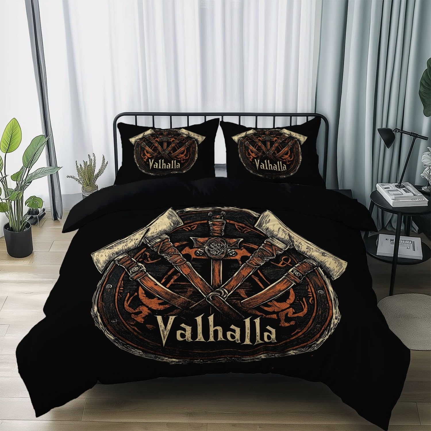 

Comforter Axe For Teens Adults Men Queen Lightweight With 2 Traditional Battle Bedding Set No Quilt Comforter (quilt)-EU Single(135*200cm)3pcs