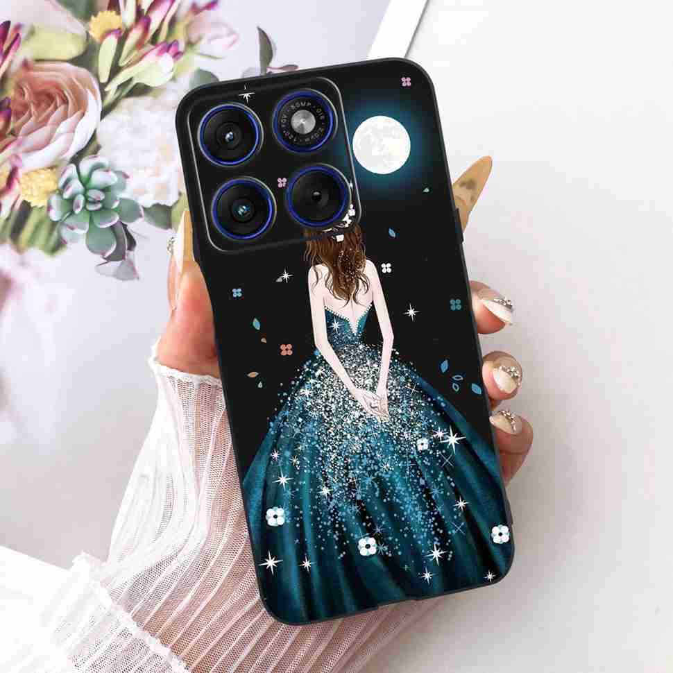 Lovely Cat For Motorola Edge 70 Case Cover Soft Silicone Phone Case For Motorola Edge70 Edge 70 5G Back Cover Bumper