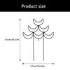 Metal Garden Stake Trellis for Potted Plant Garden Trellis for Climbing Plant Stackable Plant Trellis Indoor Outdoor