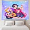 Kpop Hunter Tapestry for Bedroom Aesthetic Classroom Tapestries Wall Hanging for Living Room Dorm Office,Ideal Creative Gift
