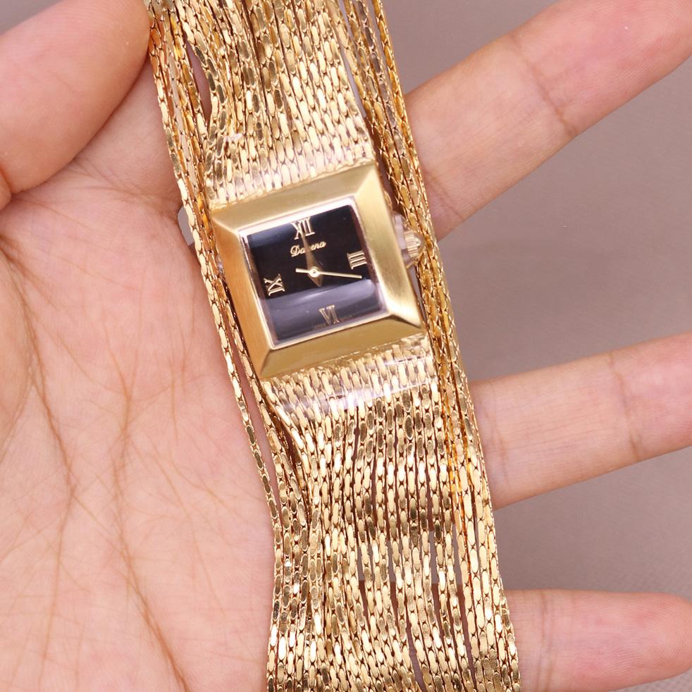 Luxury Davena Lady Women`s Watch Golden