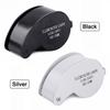 Illuminated Loupe Foldable Magnifier Folding 40X Magnifying Glass Mini   Repair Tool
