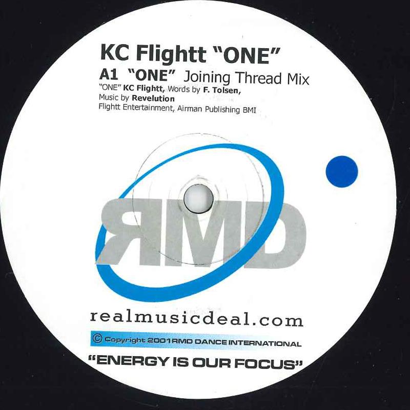

12inch Record KC FLIGHTT - One TRMD10014 RMD 2001 Dance & Electronica Used