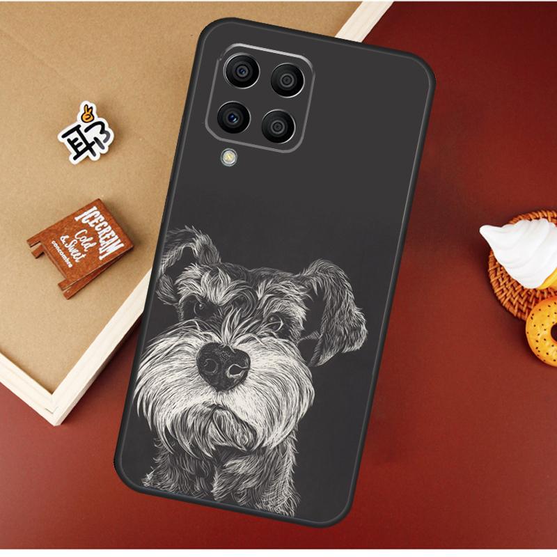 

Мультяшная собака Шнауцер Для Samsung Galaxy M53 M33 M13 M14 M34 M54 M12 M32 M52 M20 M15 M55 M31s M30s M21 M51 Чехол Samsung M51