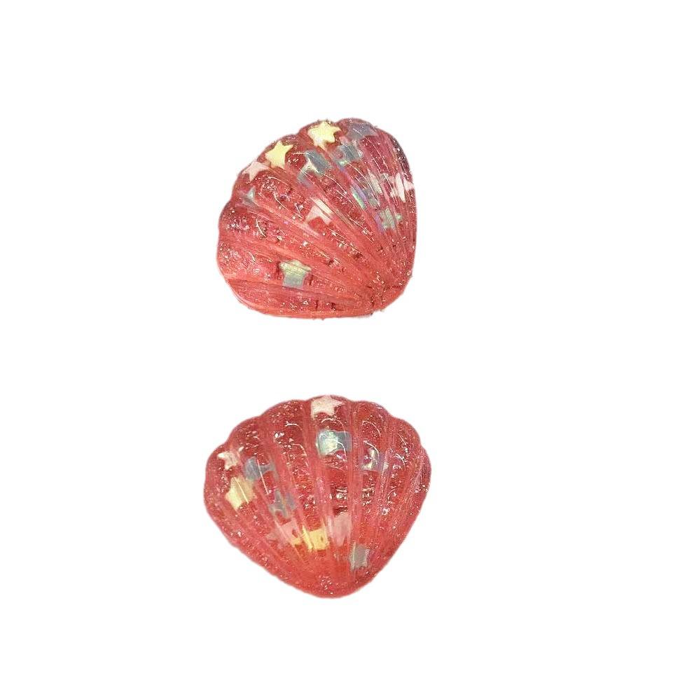 DIY Resin Sequin Imitation Shell Phone Case, Shoe Buckle, Storage Box & Ornament Supplies