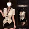 Sex lingerie sexy secretary hip skirt suit pure desire to flirt small chest uniform pajamas woman