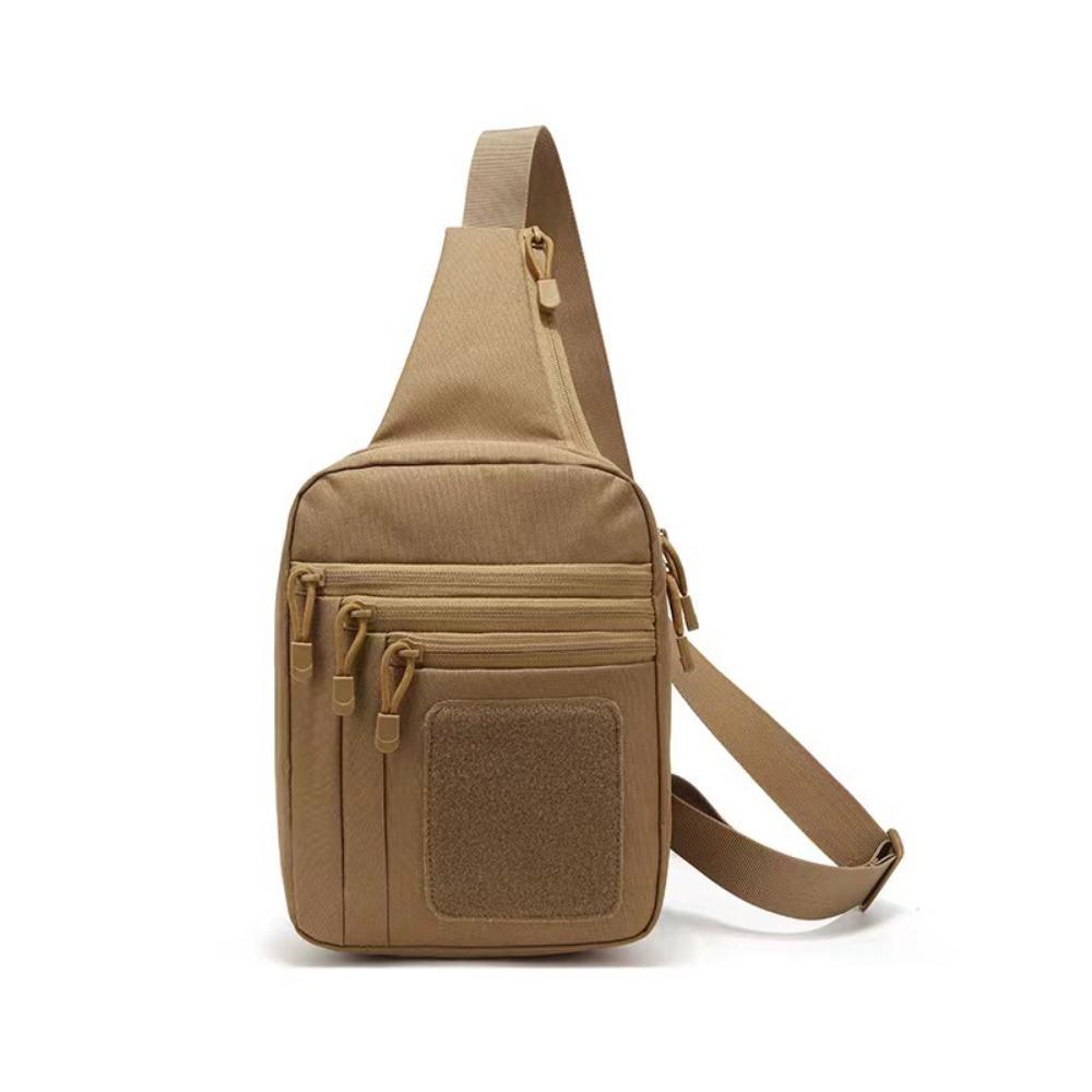 

Вместительные альпинистские сумки через плечо из ткани Оксфорд, дорожная наплечная сумка, уличная нагрудная сумка для фитнеса хаки